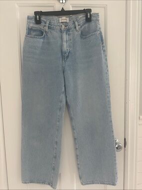 Frame Le Jane Crop Jeans Willamette Wash Denim 28